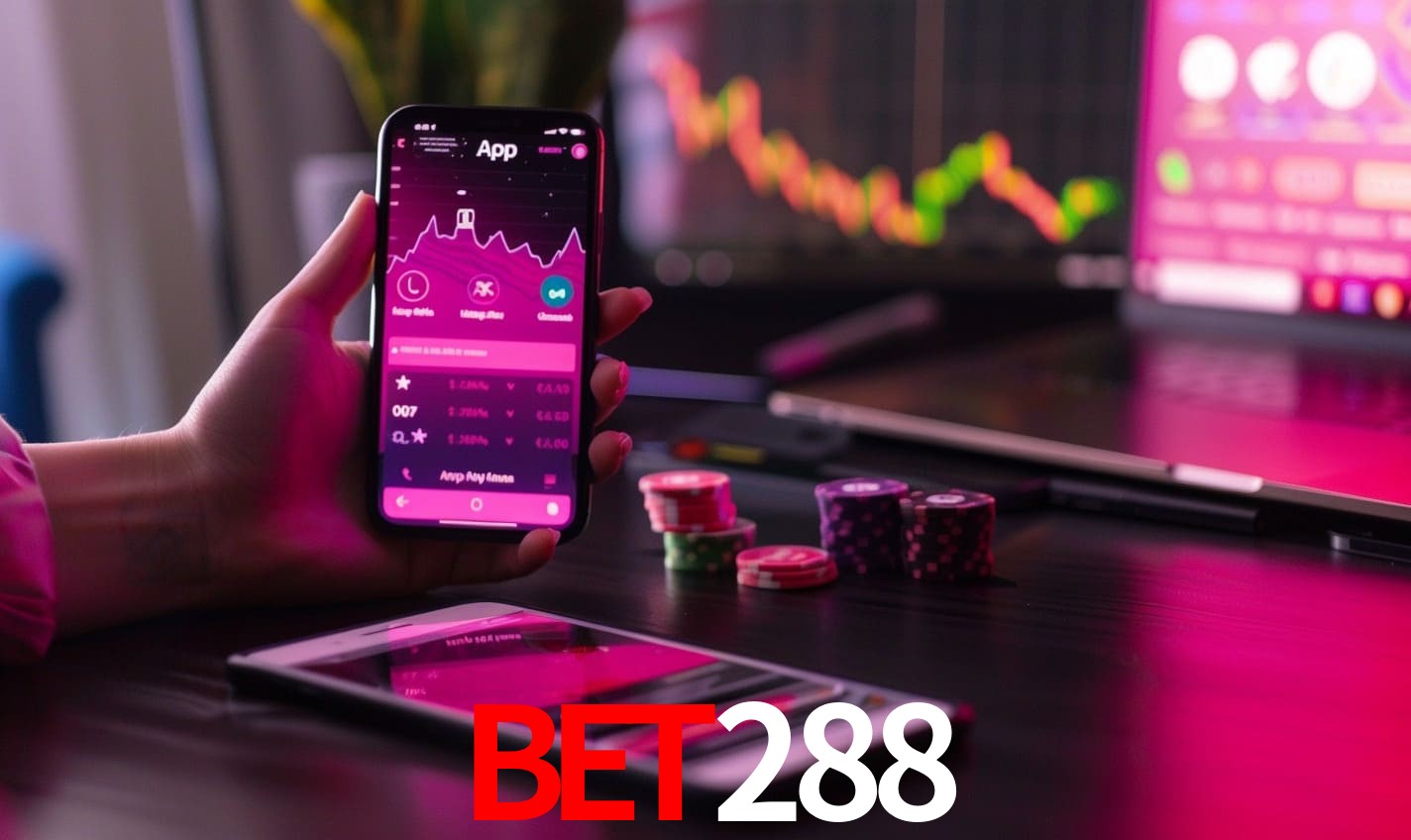 Comparação APP mobile vs versão web da bet288